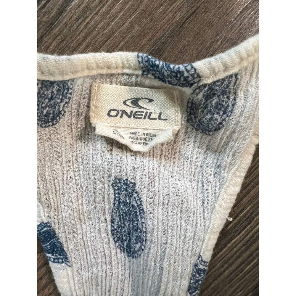 O'Neill Paisley Tank Top Sleeveless Boho Festival Top Small - Picture 2 of 4